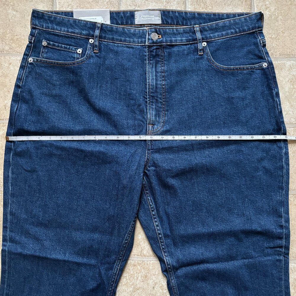 Everlane The Original Cheeky Jean - size 35, Indigo Rinse - Picture 7 of 11
